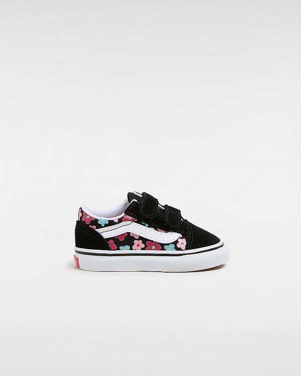 Tenis Vans Old Skool Hook And Loop (1-4 Years) Criança Multicoloridas | VN6902817