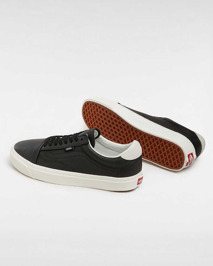 Tenis Vans Old Skool Lux Masculino Pretas | VN3172589