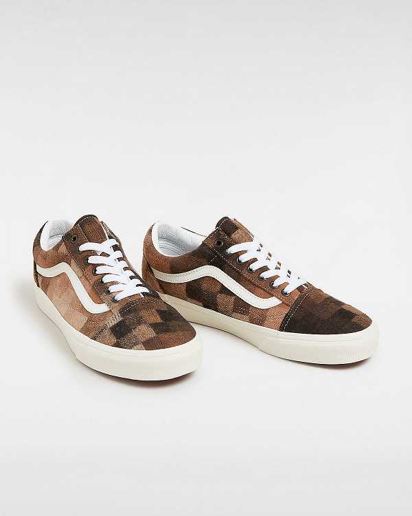 Tenis Vans Old Skool Masculino Marrom | VN4578396