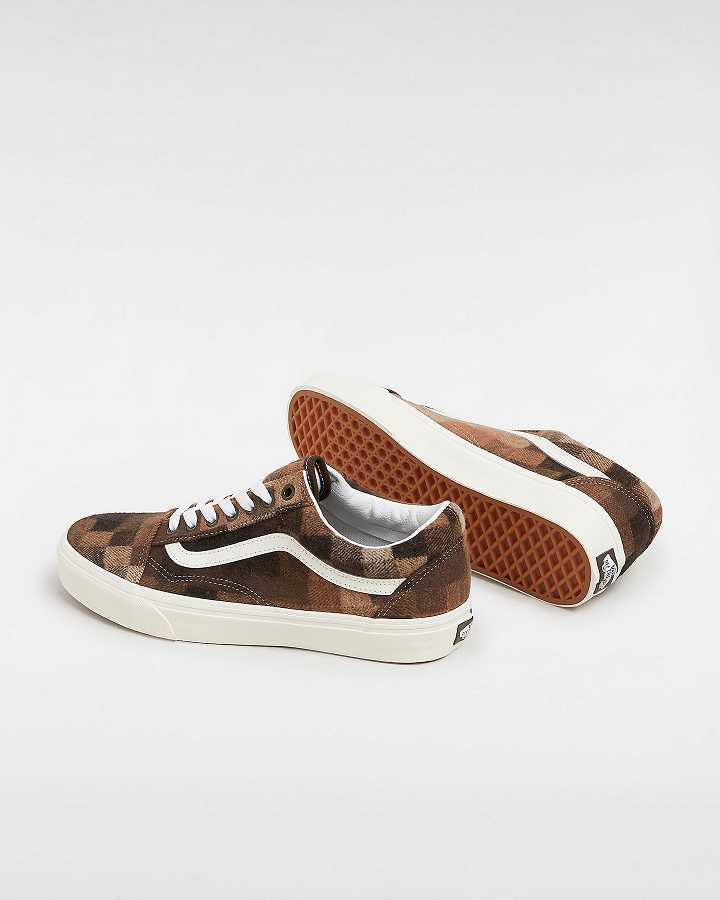 Tenis Vans Old Skool Masculino Marrom | VN4578396