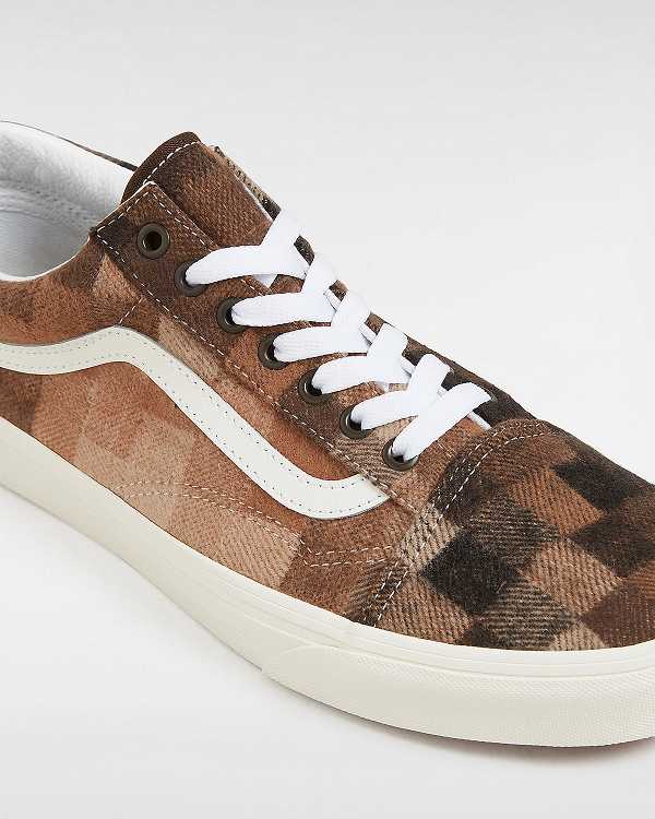 Tenis Vans Old Skool Masculino Marrom | VN4578396