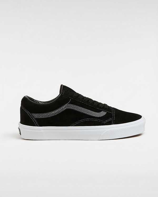 Tenis Vans Old Skool Pig Suede Masculino Pretas | VN3275906