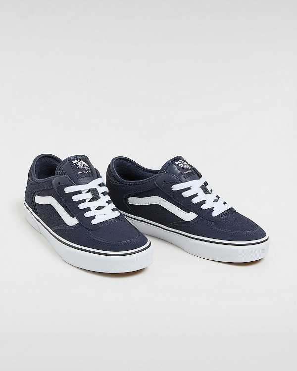 Tenis Vans Rowley Classic Masculino Azuis | VN4057829