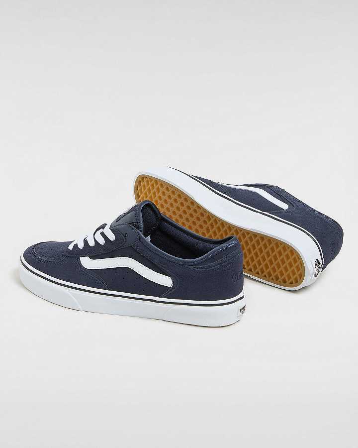 Tenis Vans Rowley Classic Masculino Azuis | VN4057829