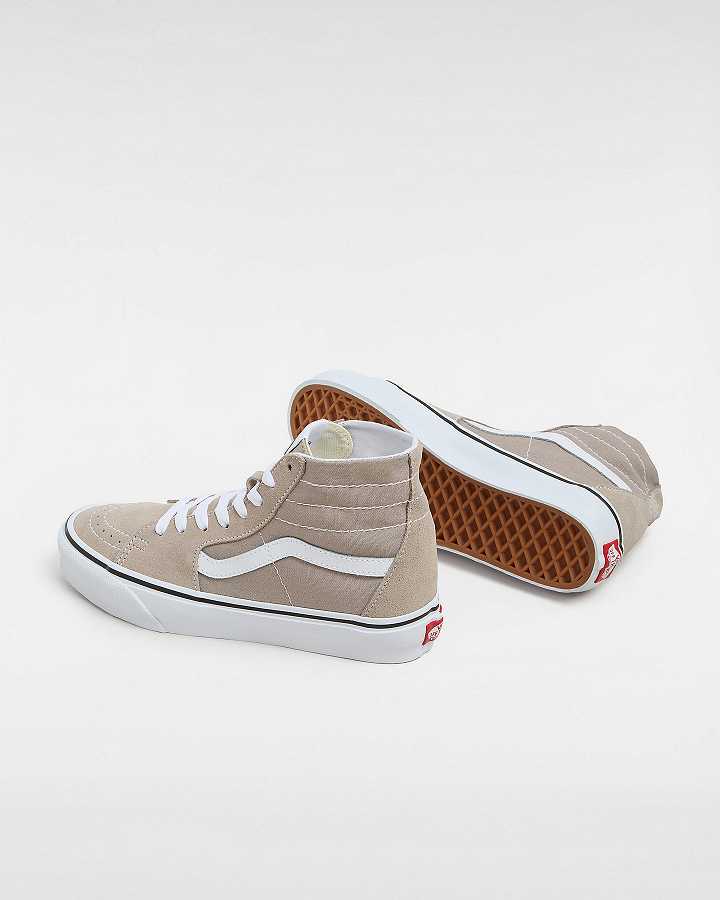 Tenis Vans Sk8-Hi Tapered Masculino Bege | VN7503169