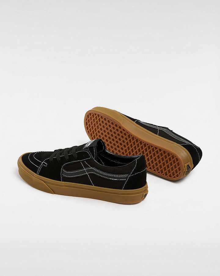 Tenis Vans Sk8-Low Masculino Pretas | VN0652817