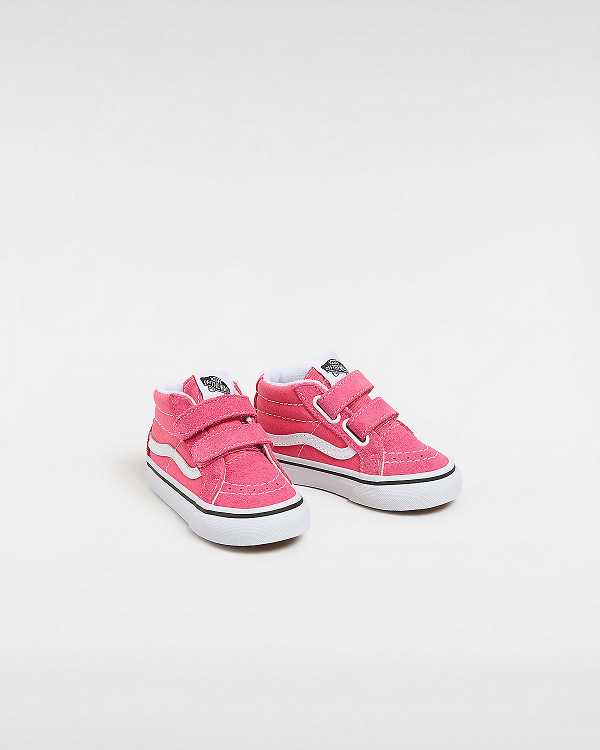 Tenis Vans Sk8-Mid Reissue Hook and Loop (1-4 Years) Criança Rosa | VN2709361