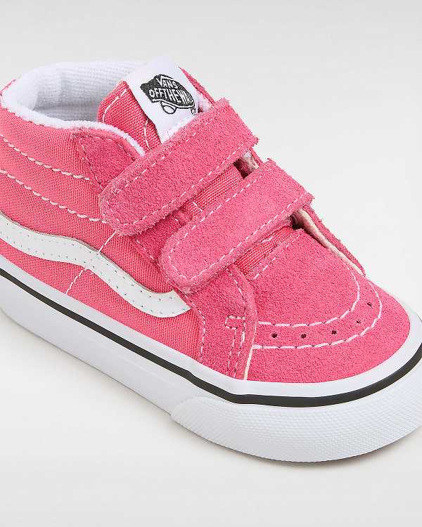 Tenis Vans Sk8-Mid Reissue Hook and Loop (1-4 Years) Criança Rosa | VN2709361