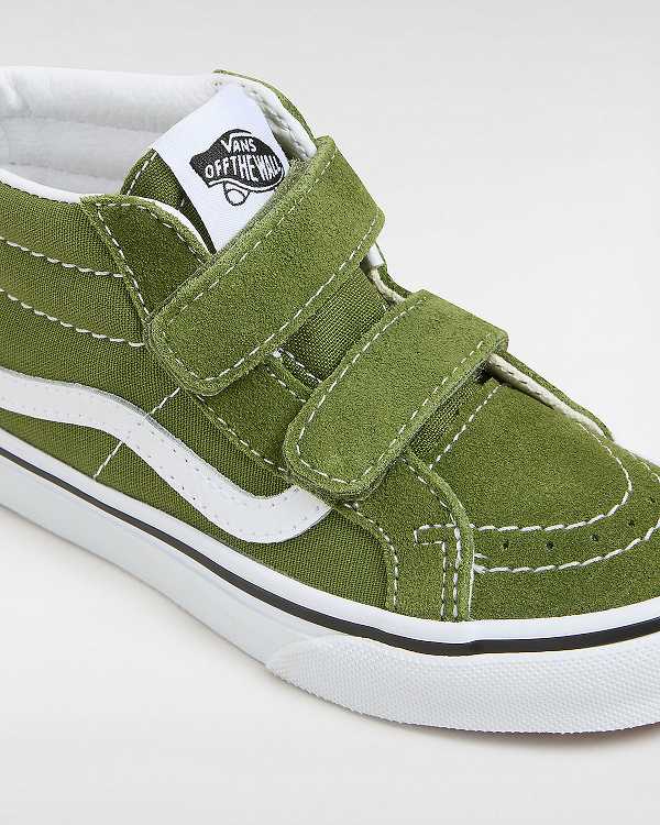 Tenis Vans Sk8-Mid Reissue Hook and Loop (4-8 years) Criança Verdes | VN0297684