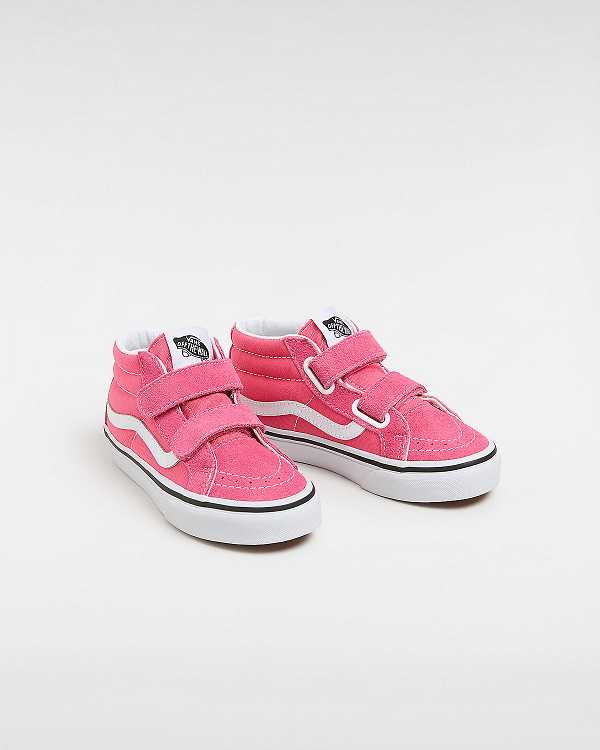 Tenis Vans Sk8-Mid Reissue Hook and Loop (4-8 years) Criança Rosa | VN6732804