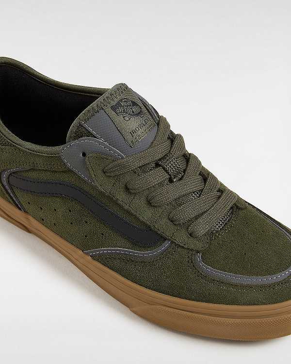 Tenis Vans Skate Rowley Masculino Verdes | VN9263018