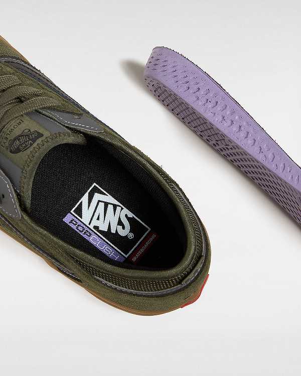 Tenis Vans Skate Rowley Masculino Verdes | VN9263018