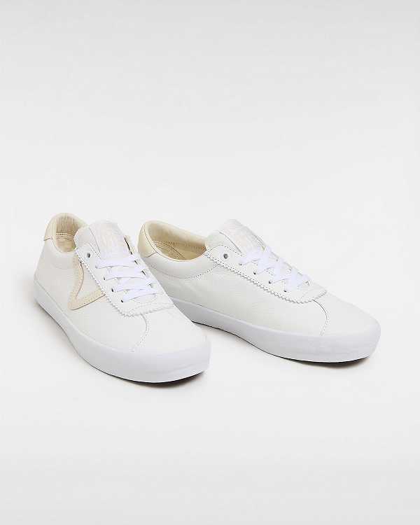 Tenis Vans Skate Sport Masculino Branco Bege | VN2385914