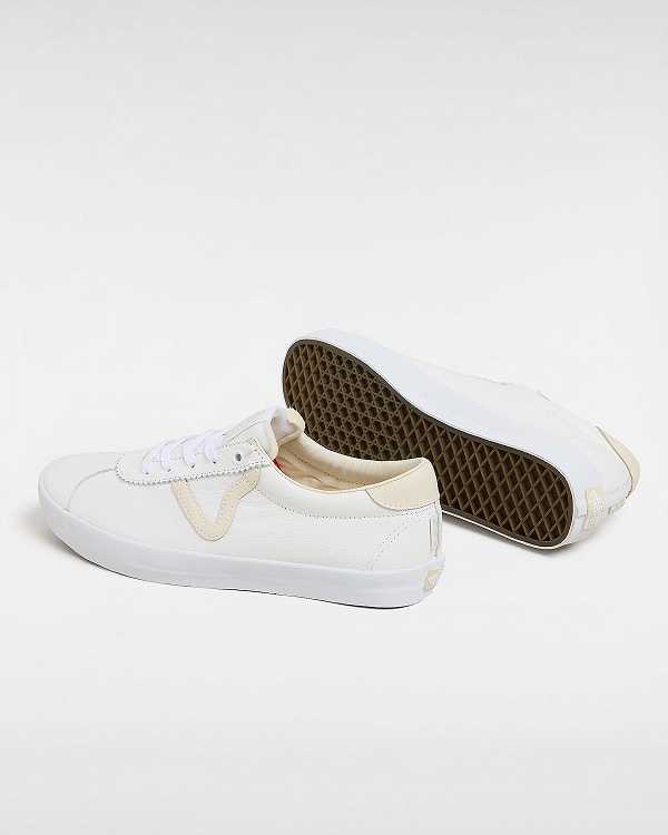 Tenis Vans Skate Sport Masculino Branco Bege | VN2385914