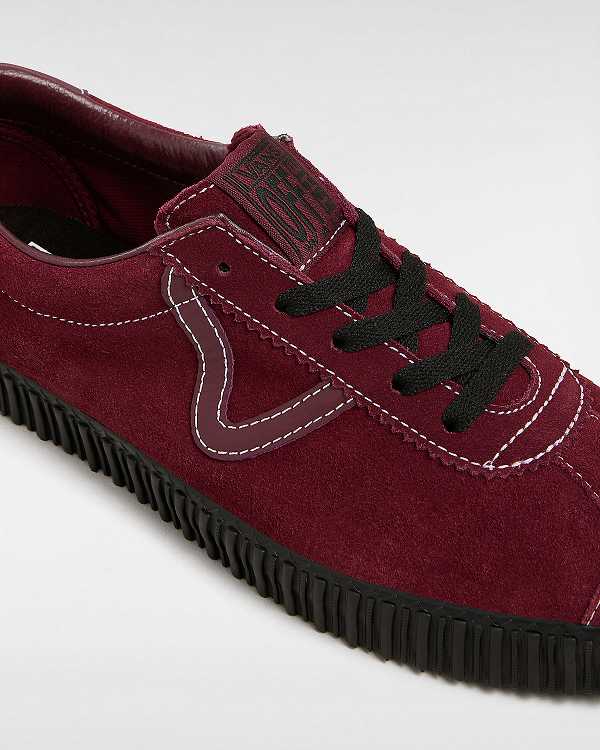 Tenis Vans Sport Low Creeper Suede Masculino Pretas Vermelhas | VN7264390