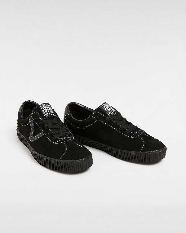 Tenis Vans Sport Low Creeper Suede Masculino Pretas | VN2910375