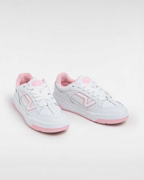 Tenis Vans Upland Masculino Branco Rosa | VN5639410