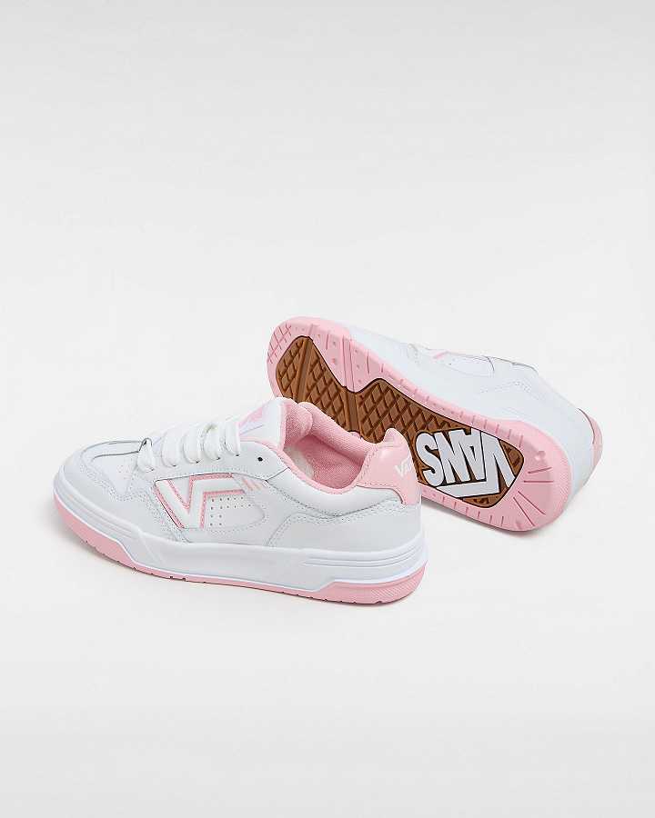 Tenis Vans Upland Masculino Branco Rosa | VN5639410