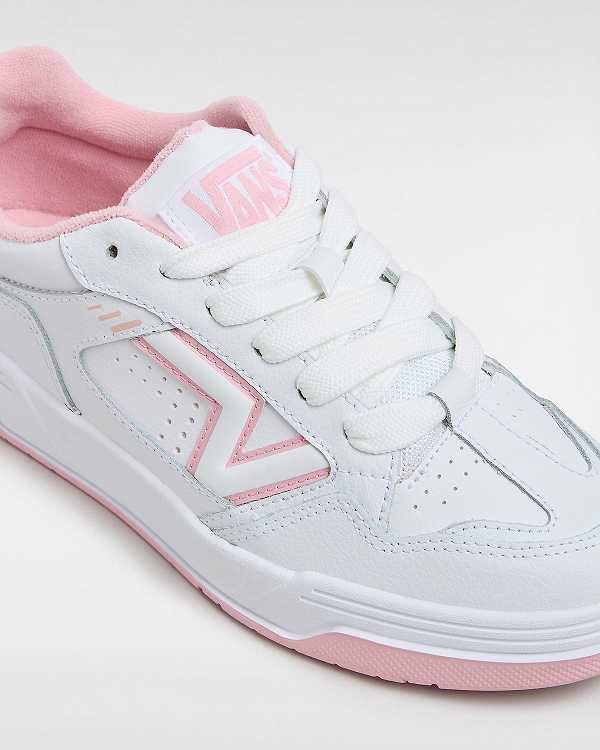 Tenis Vans Upland Masculino Branco Rosa | VN5639410