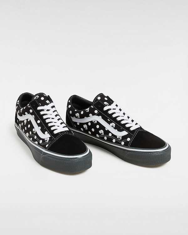 Tenis Vans Vans X Papergirl Old Skool Masculino Pretas | VN2157649